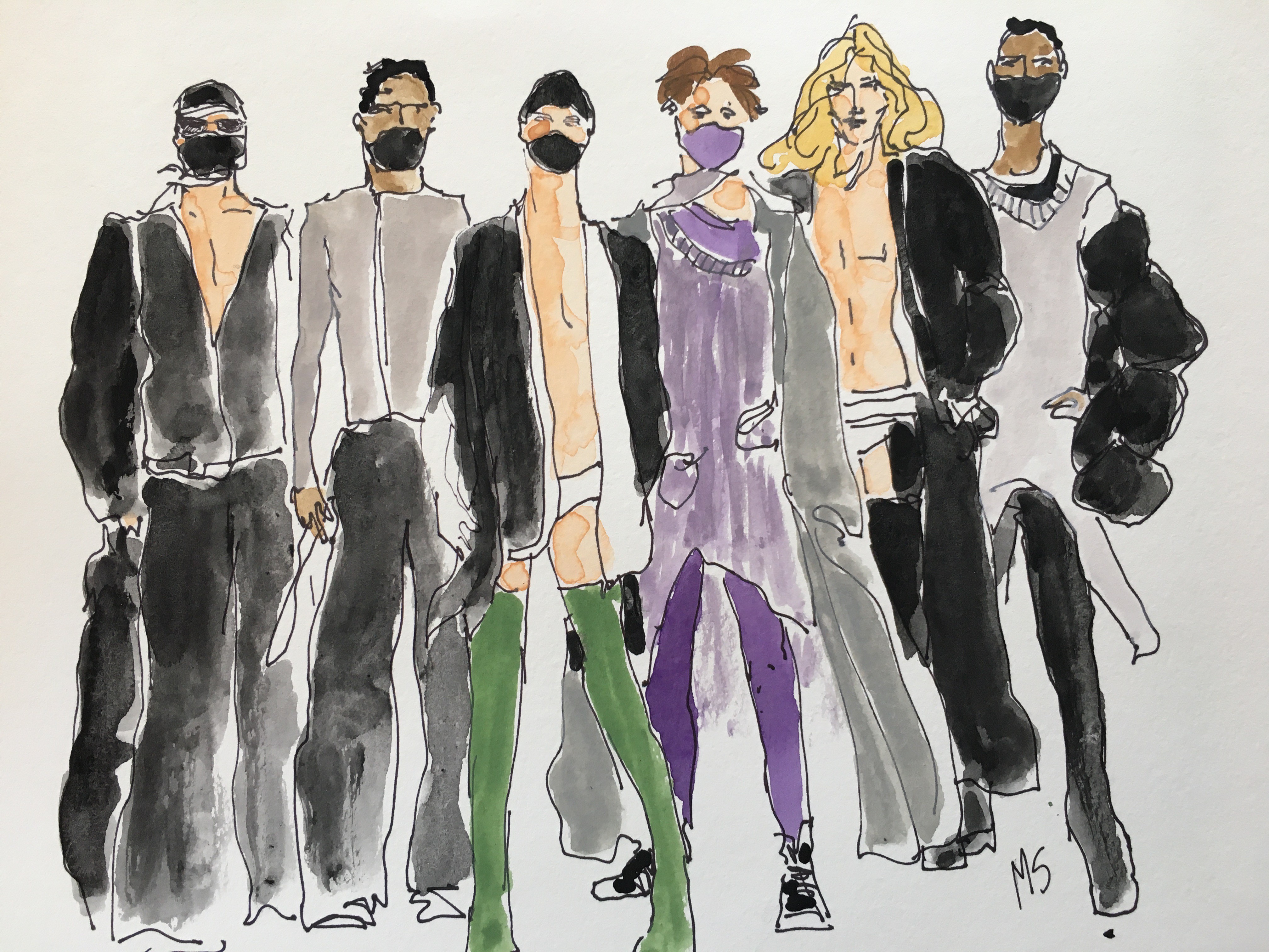 Manuel Santelices, Gareth Pugh Manuel Santelices, Gareth Pugh