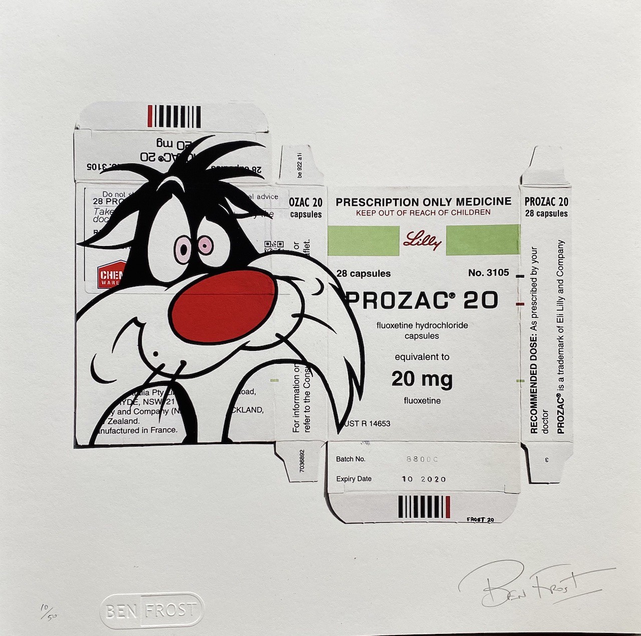 Ben Frost, Sylvester Prozac Ben Frost, Sylvester Prozac