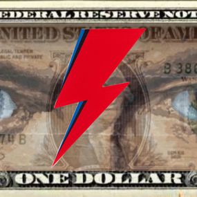 Print, Dollars David Bowie, Joa Kena