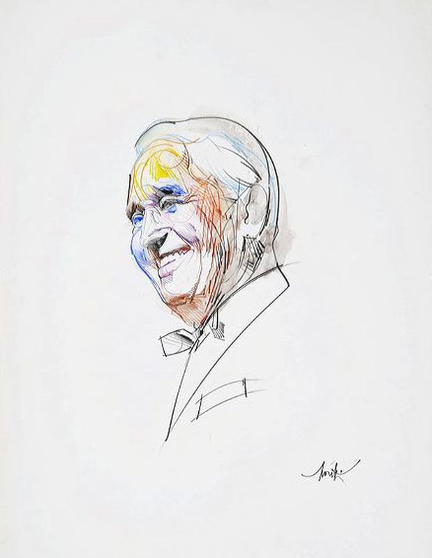 Raymond Moretti, Maurice Chevalier Raymond Moretti, Maurice Chevalier