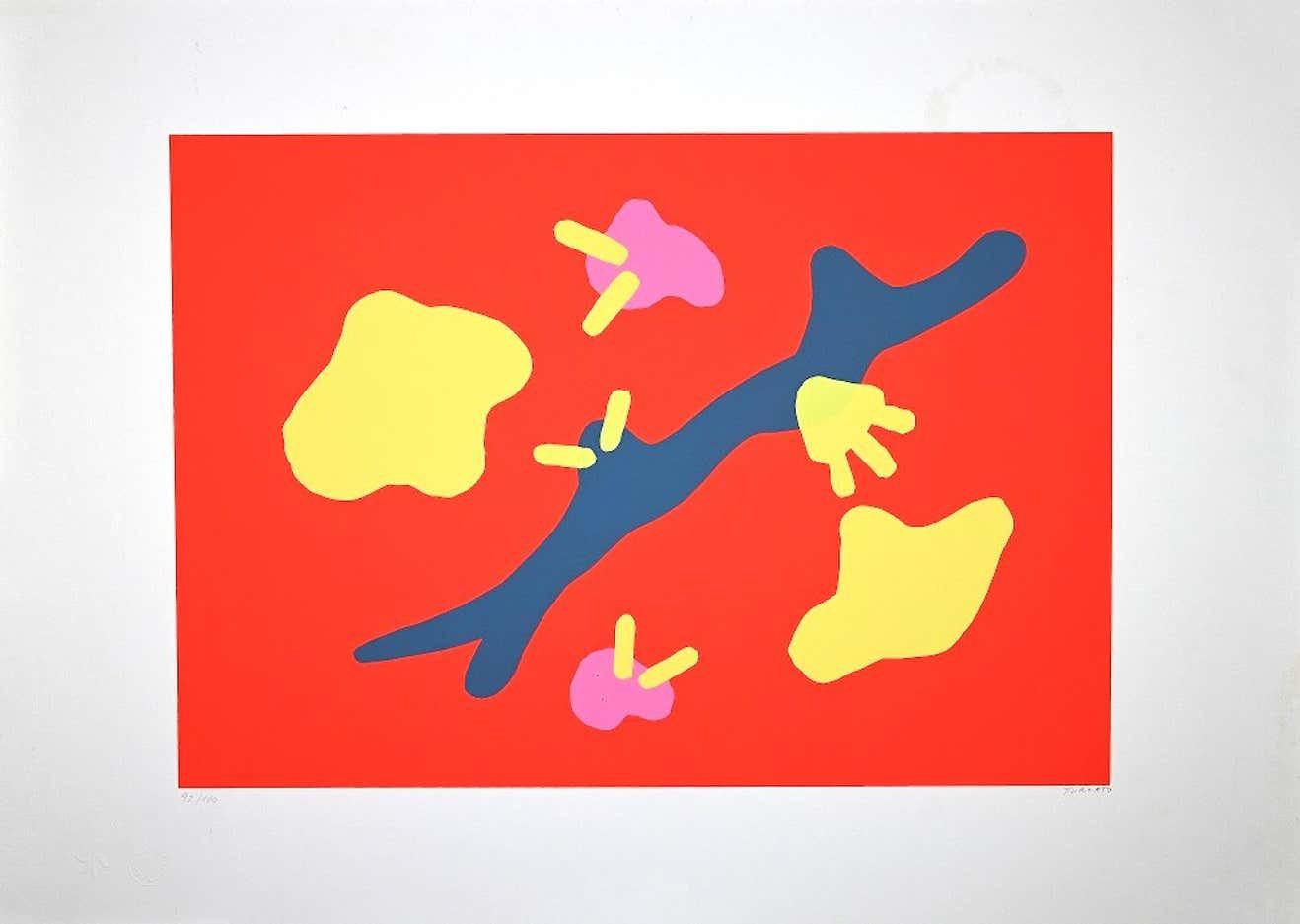 Giulio Turcato, Composition in Red Giulio Turcato, Composition in Red