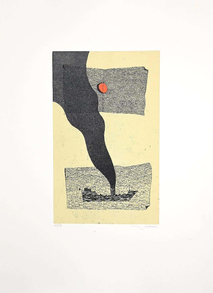 Francesco Casorati, Ship Smoke Francesco Casorati, Ship Smoke