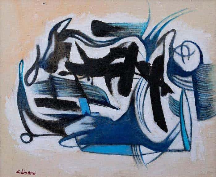 Giorgio Lo Fermo, Blue and Black Giorgio Lo Fermo, Blue and Black
