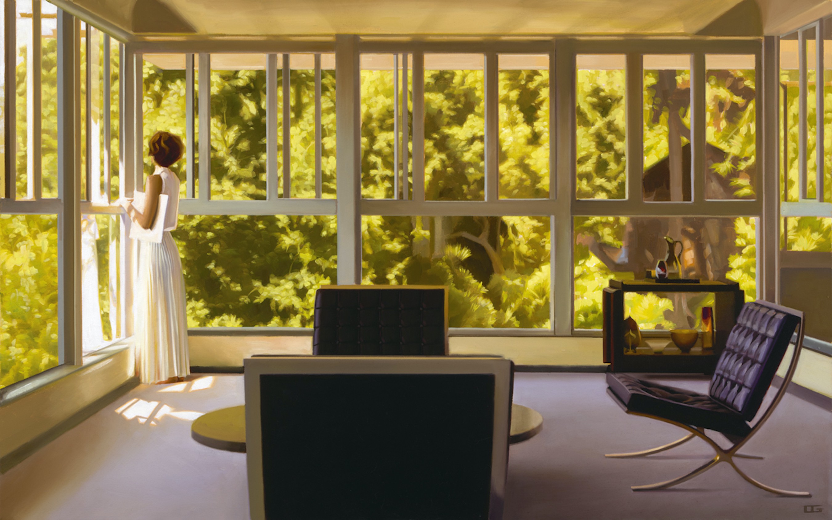 Carrie Graber, Garden Overlook Carrie Graber, Garden Overlook