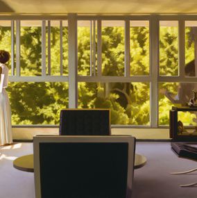 Drucke, Garden Overlook, Carrie Graber