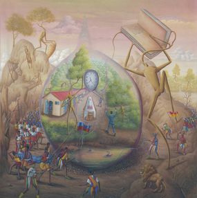 Painting, Divine protection, Makenol Profil