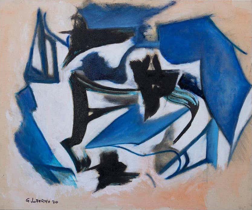Giorgio Lo Fermo, Blue and Black Giorgio Lo Fermo, Blue and Black