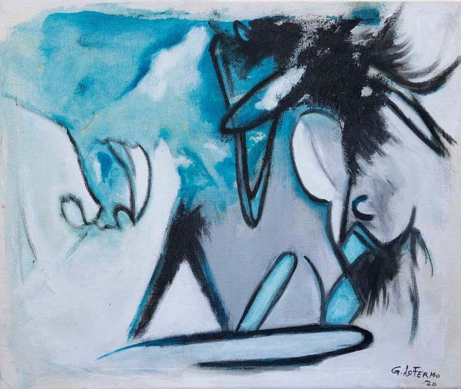 Giorgio Lo Fermo, Blue Expressionism Giorgio Lo Fermo, Blue Expressionism