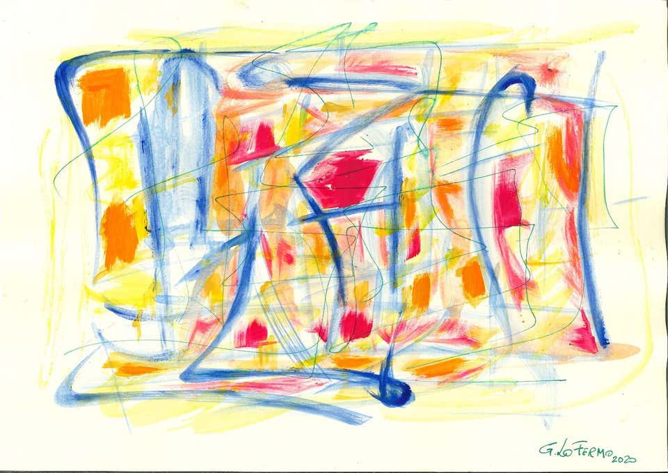 Giorgio Lo Fermo, Colored Composition Giorgio Lo Fermo, Colored Composition