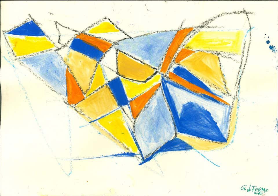 Giorgio Lo Fermo, Blue Shapes Giorgio Lo Fermo, Blue Shapes