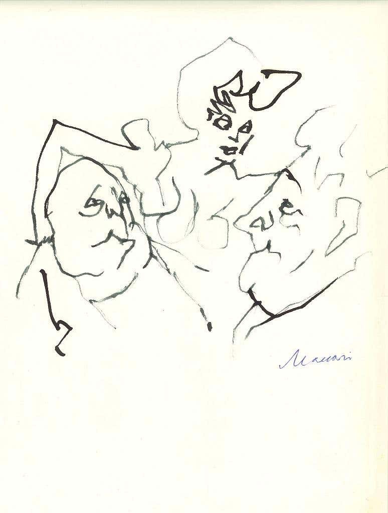Mino Maccari, La Mezzana Mino Maccari, La Mezzana