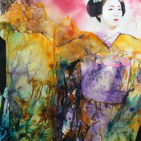 Painting, Maiko's Dance, Stephen and Lorna Kirin