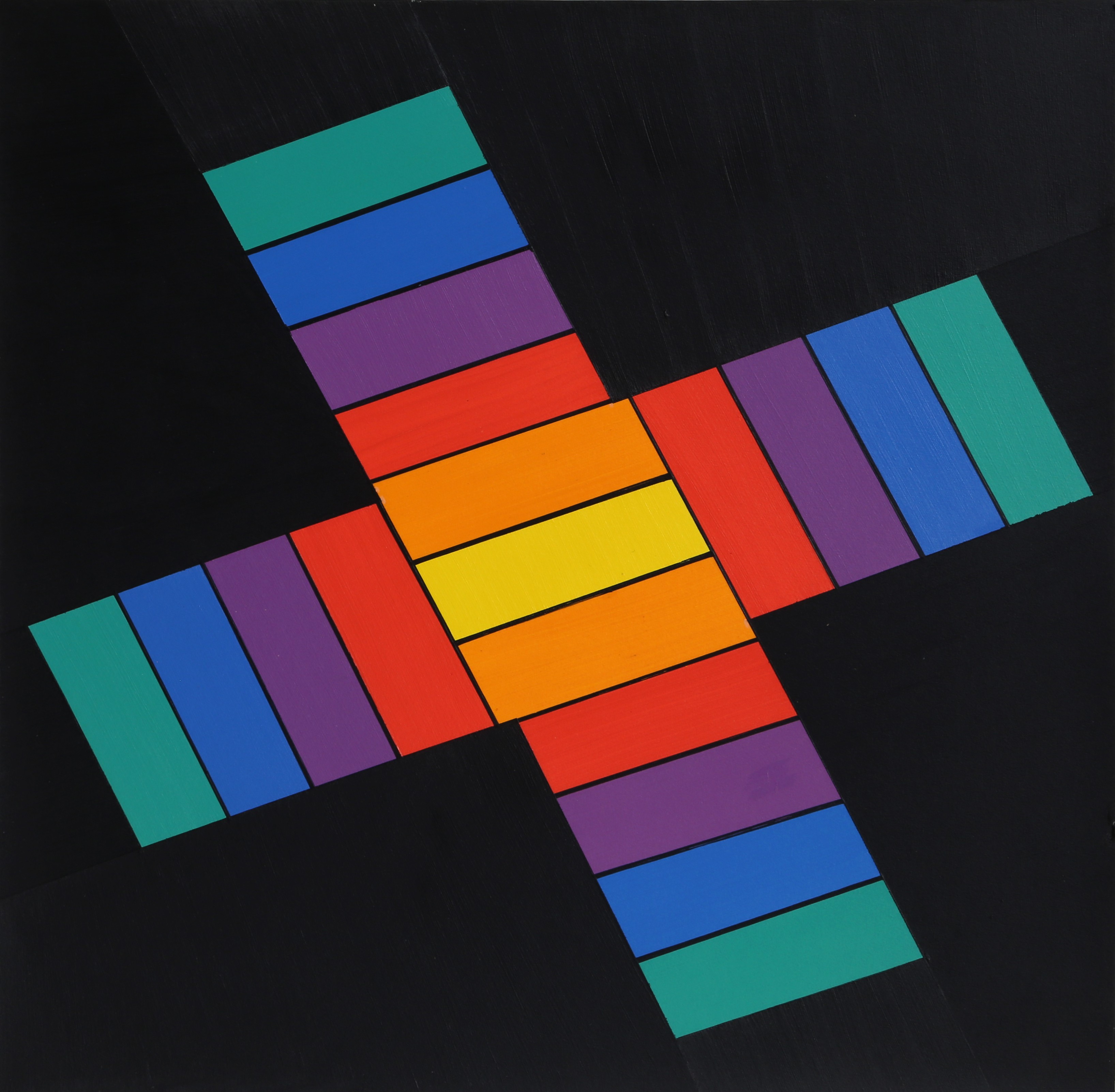 Jules Engel, Rainbow X Jules Engel, Rainbow X