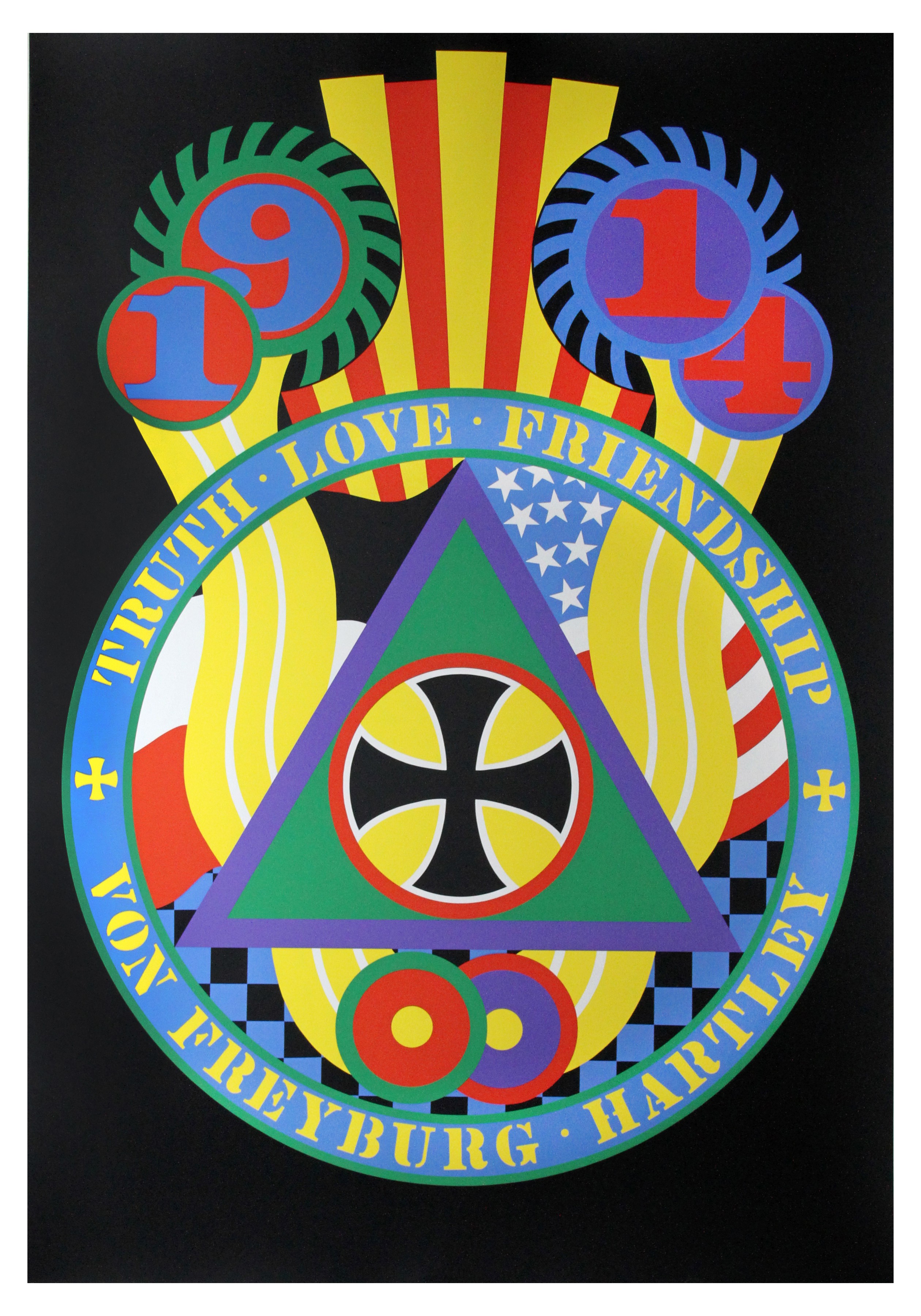 Robert Indiana, The Hartley Elegies: Berlin Series, KvF V Robert Indiana, The Hartley Elegies: Berlin Series, KvF V