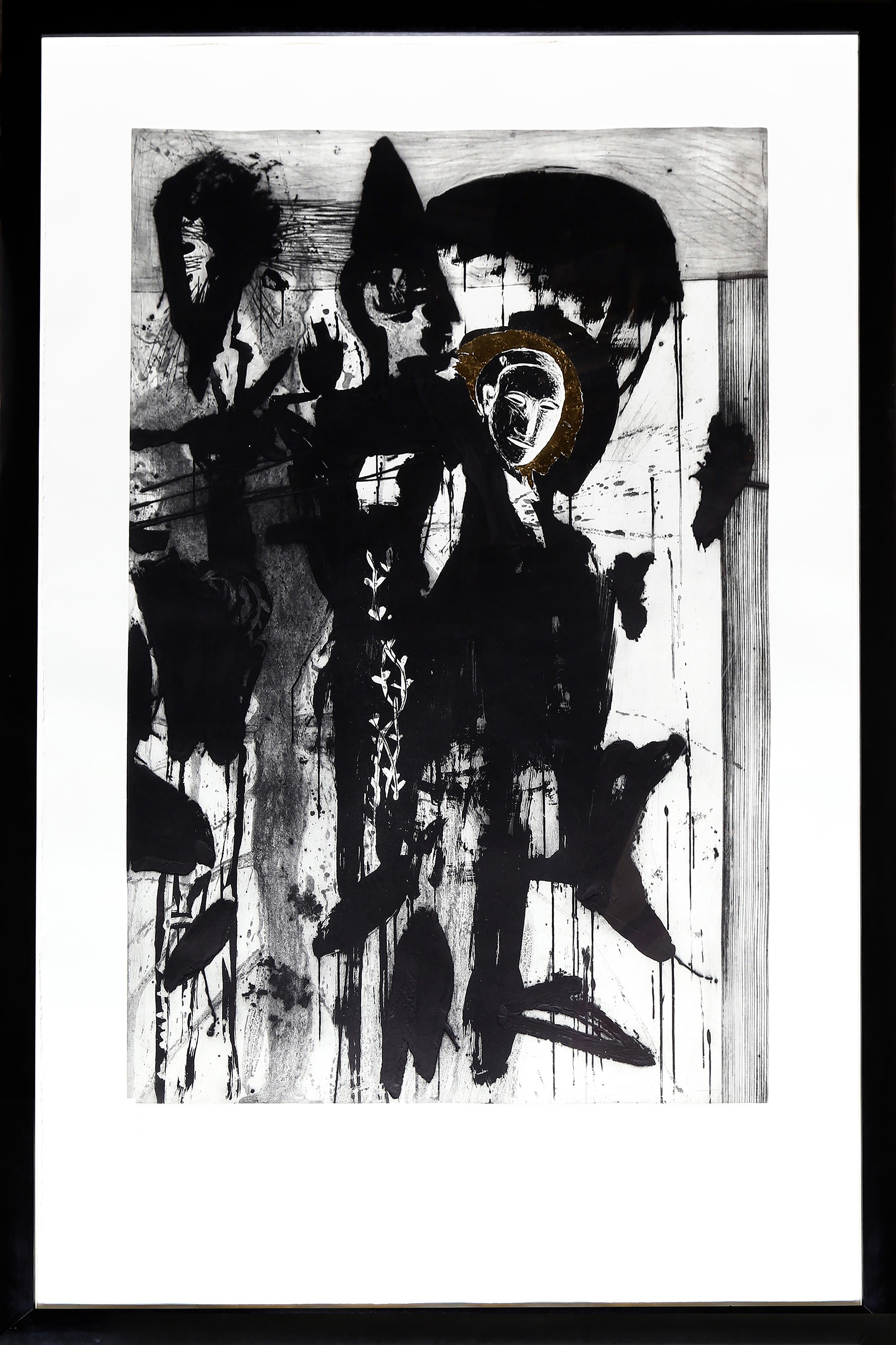 Mimmo Paladino, Poeta Occidentale - Triptych No. 2 Mimmo Paladino, Poeta Occidentale - Triptych No. 2