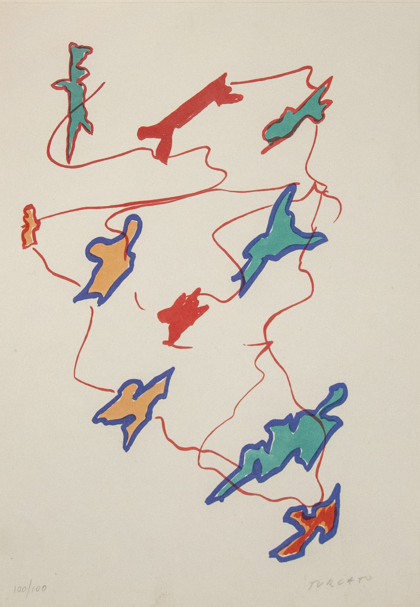 Giulio Turcato, Abstract Composition Giulio Turcato, Abstract Composition