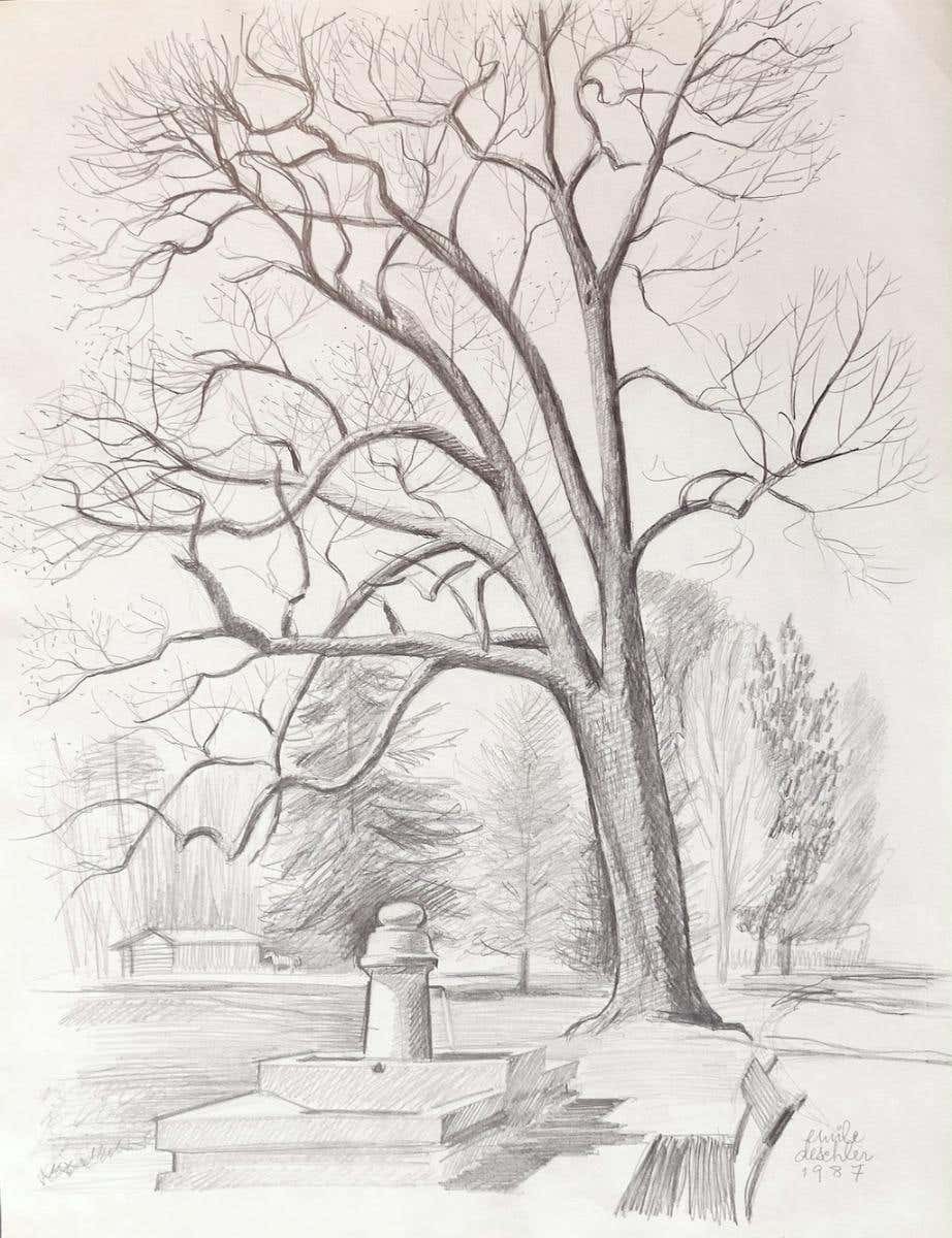 Emile Deschler, Landscape Emile Deschler, Landscape