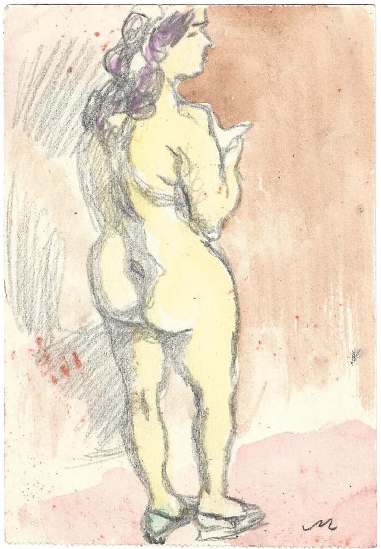 Mino Maccari, Female Nude Mino Maccari, Female Nude