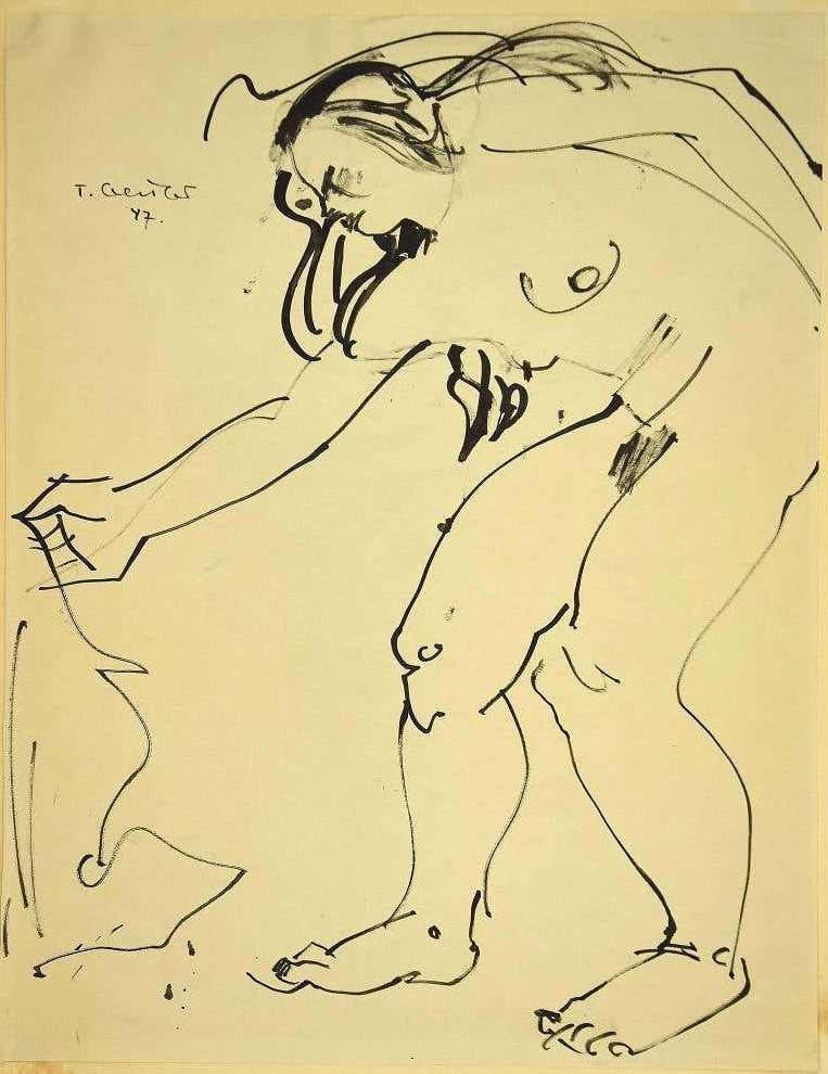 Tibor Gertler, Nude of Woman Tibor Gertler, Nude of Woman