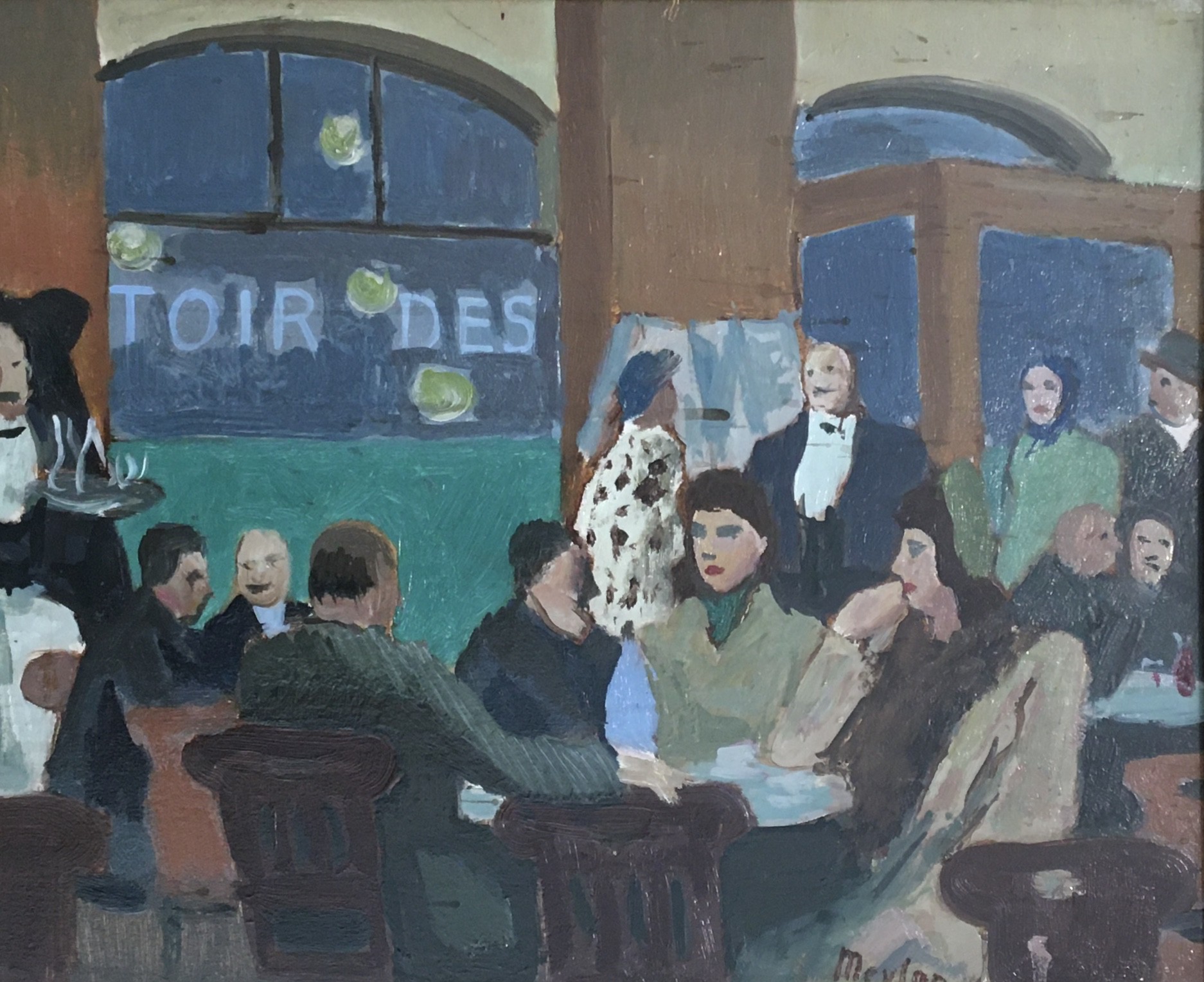Henry Meylan, Retrouvailles au Café Restaurant Henry Meylan, Retrouvailles au Café Restaurant