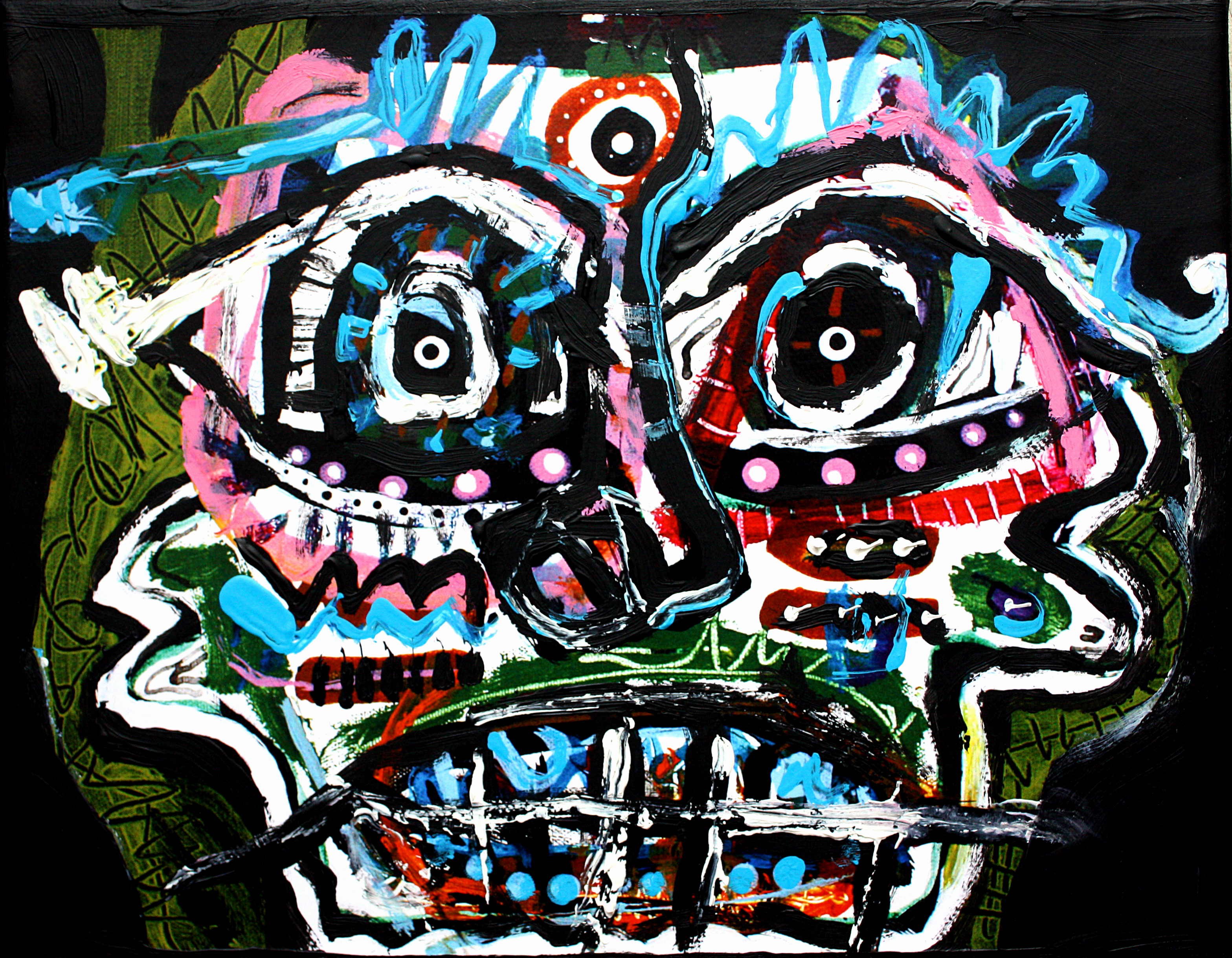 Themanfromthefuture Urano, Face totem #5 (1/30) Themanfromthefuture Urano, Face totem #5 (1/30)