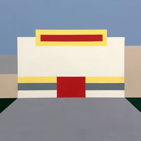 Painting, Zone Commerciale #2, Severine Dietrich