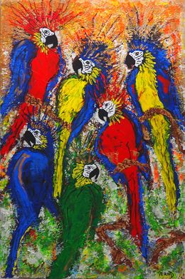Gemälde, Drag Birds, VeraD
