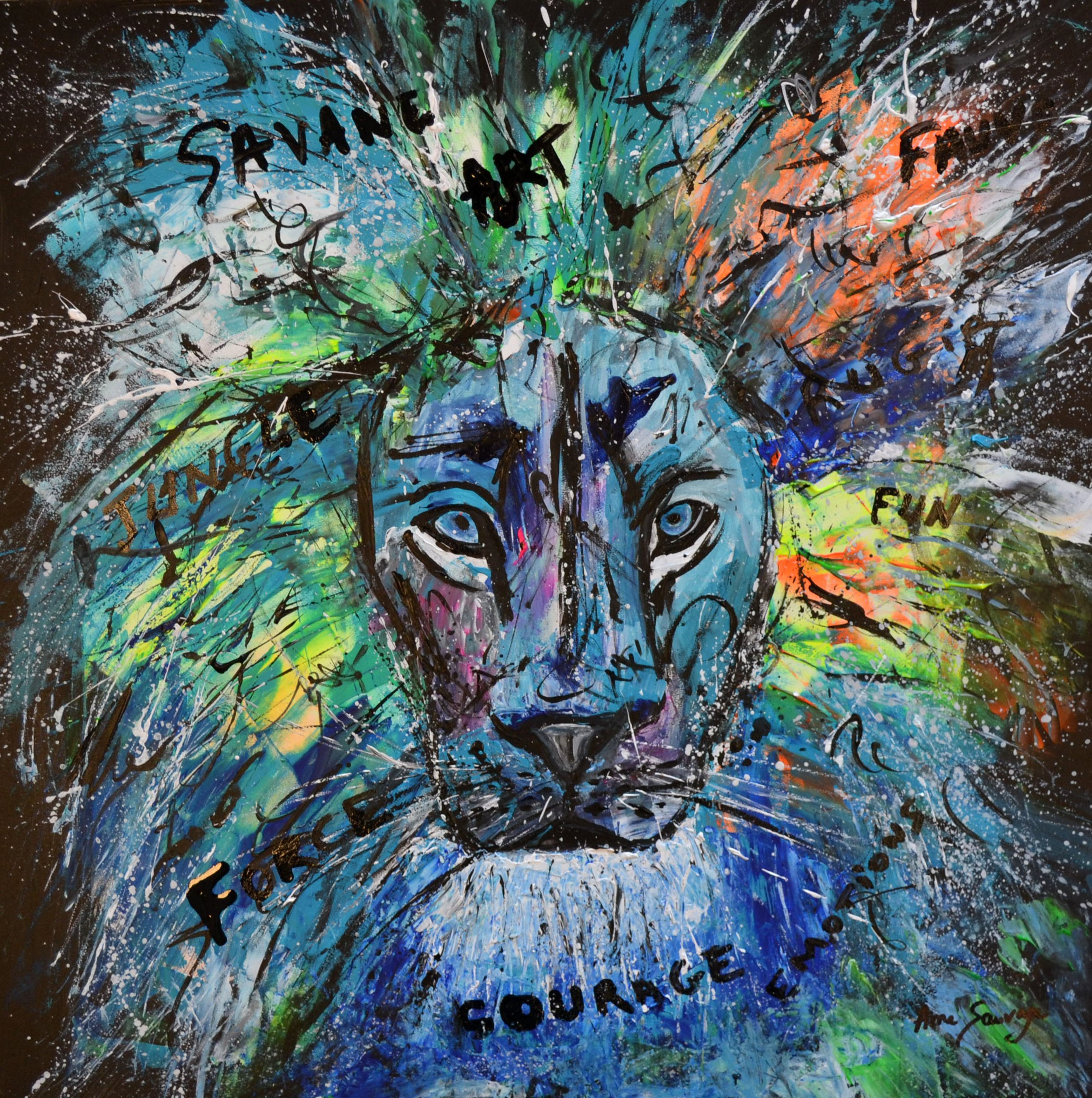 Âme Sauvage, Le lion artiste 2 Âme Sauvage, Le lion artiste 2