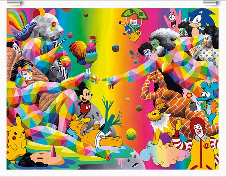 Okuda, Living in 2 worlds at once Okuda, Living in 2 worlds at once
