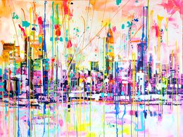 Painting, Colors of New York, Marta Zawadzka