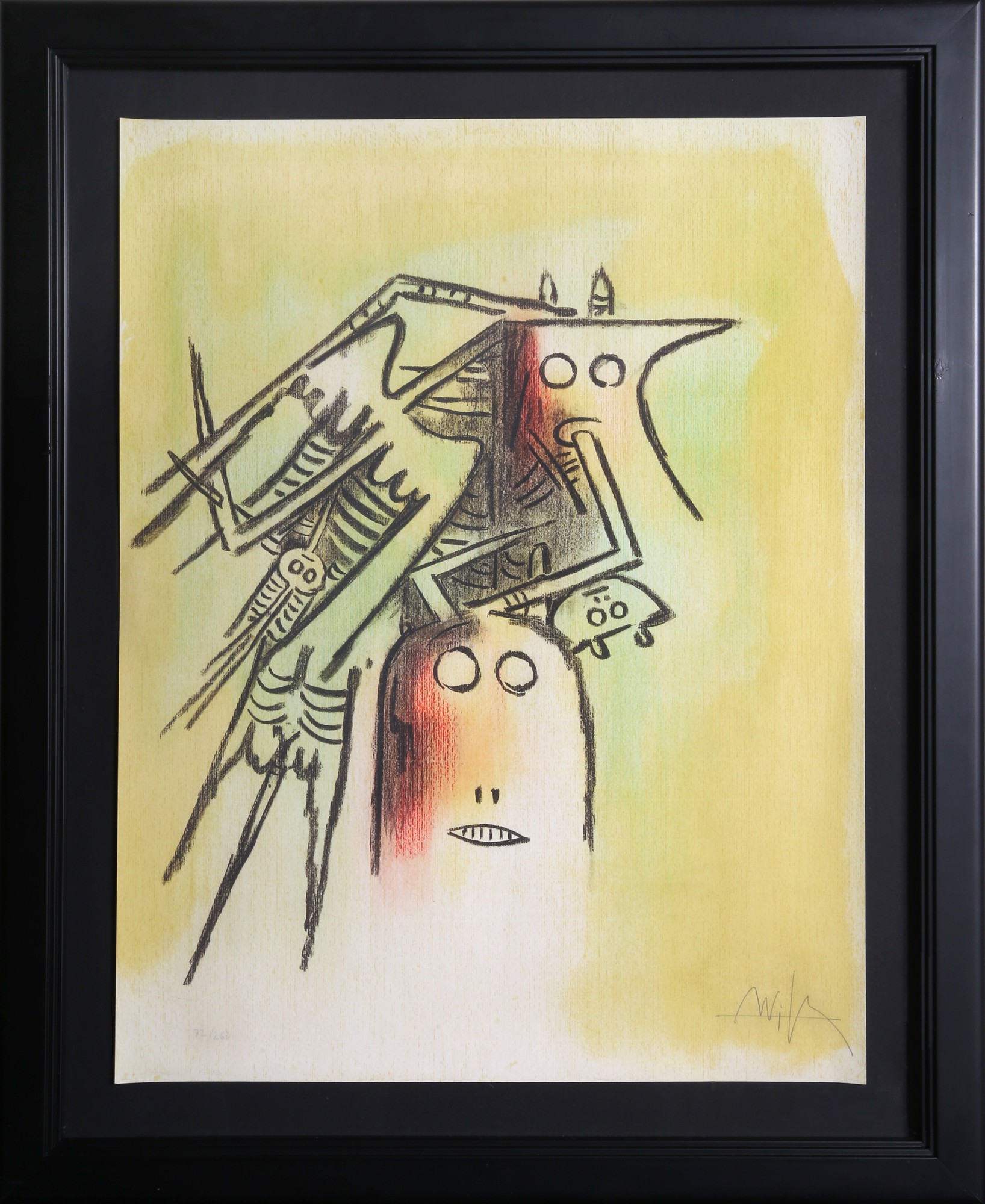Wifredo Lam, El casquee from the Pleni Luna suite Wifredo Lam, El casquee from the Pleni Luna suite