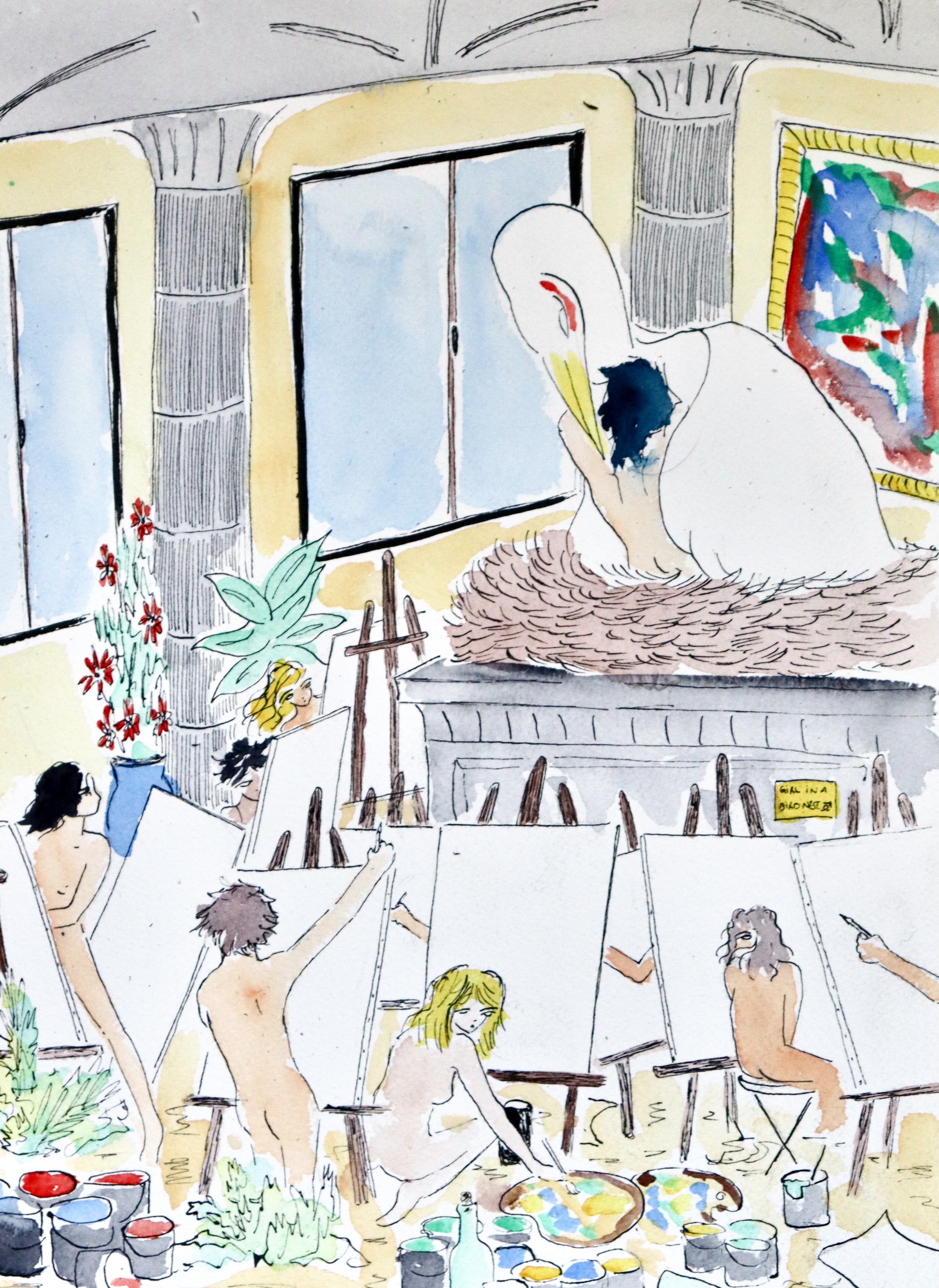 Gabrielle Rul, Croquis au Musée Gabrielle Rul, Croquis au Musée