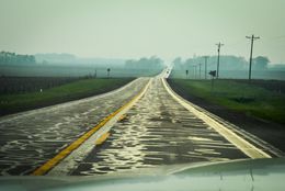 Photographie, Highway 9, Iowa, Dennis Church