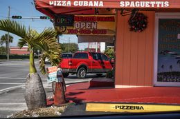 Photographie, Cuban Pizza Store, Miami, Florida, Dennis Church