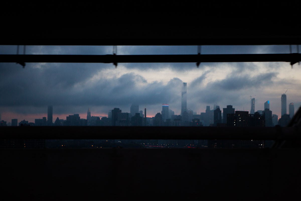David Tesinsky, Clouds above New York City David Tesinsky, Clouds above New York City