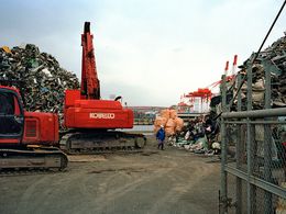 Photographie, Metal Recycling Area, Fabrizio Alzati