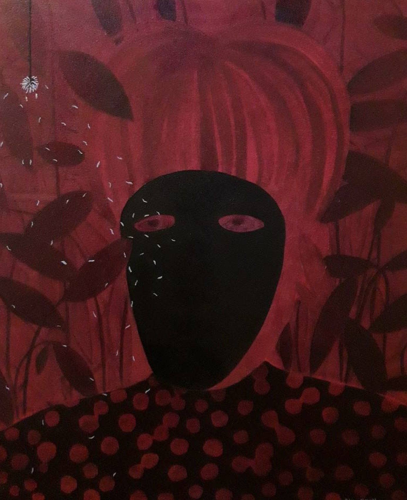 Adam Norgaard, Masked warrior in red Adam Norgaard, Masked warrior in red