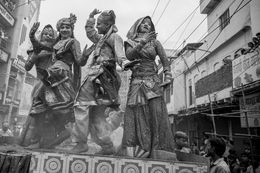 Fotografien, Holi Day, Mathura India-II, Hervé All