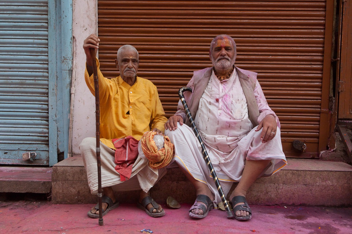 Hervé All, Holi Day, Mathura, India-III 2018 Hervé All, Holi Day, Mathura, India-III 2018