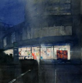 Gemälde, Opening Time, David Walker