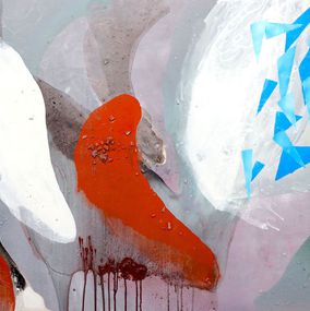 Gemälde, Seeing you walk away, Poonam Choudhary