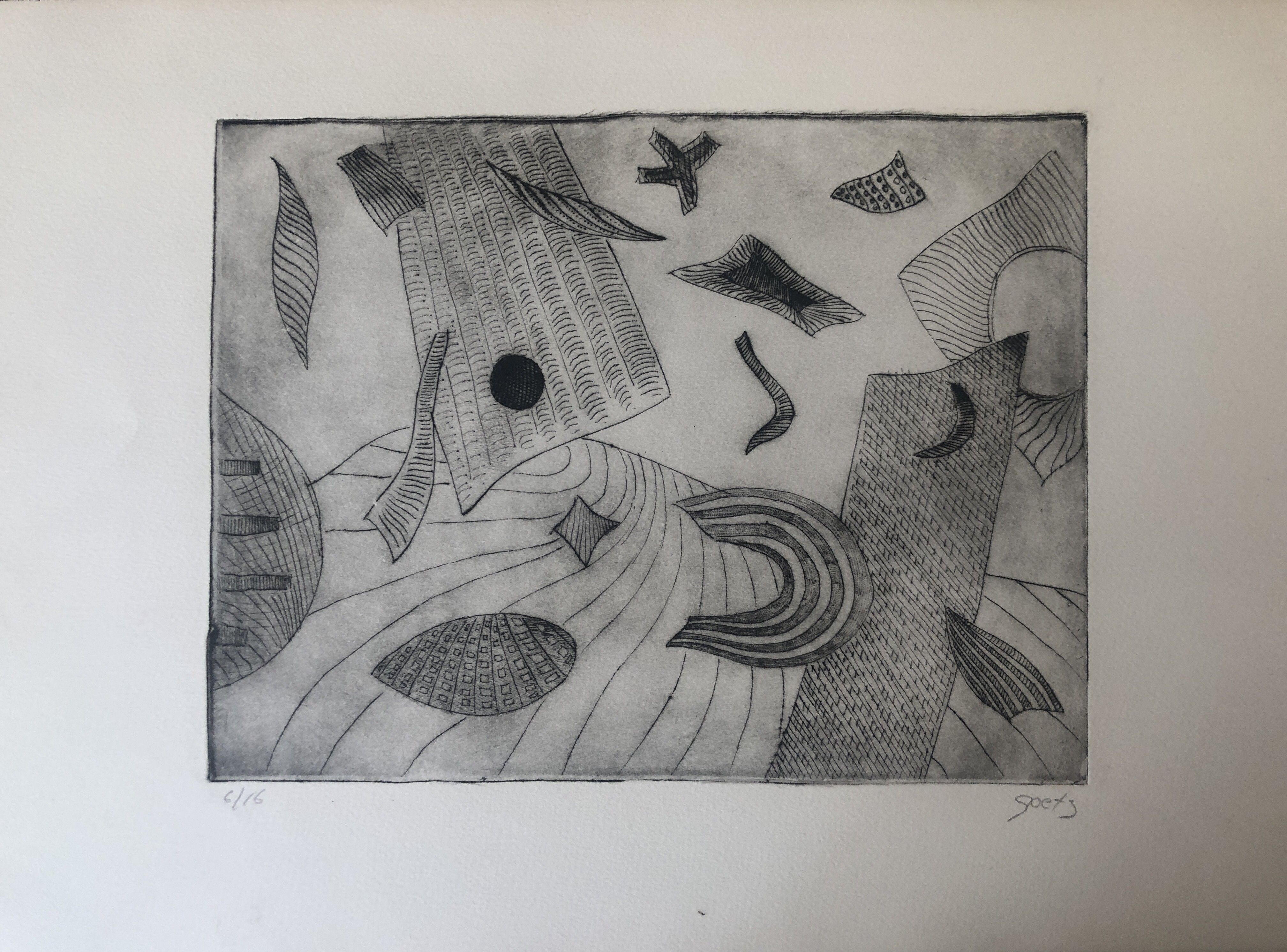 Henri Goetz, Composition 1 Henri Goetz, Composition 1