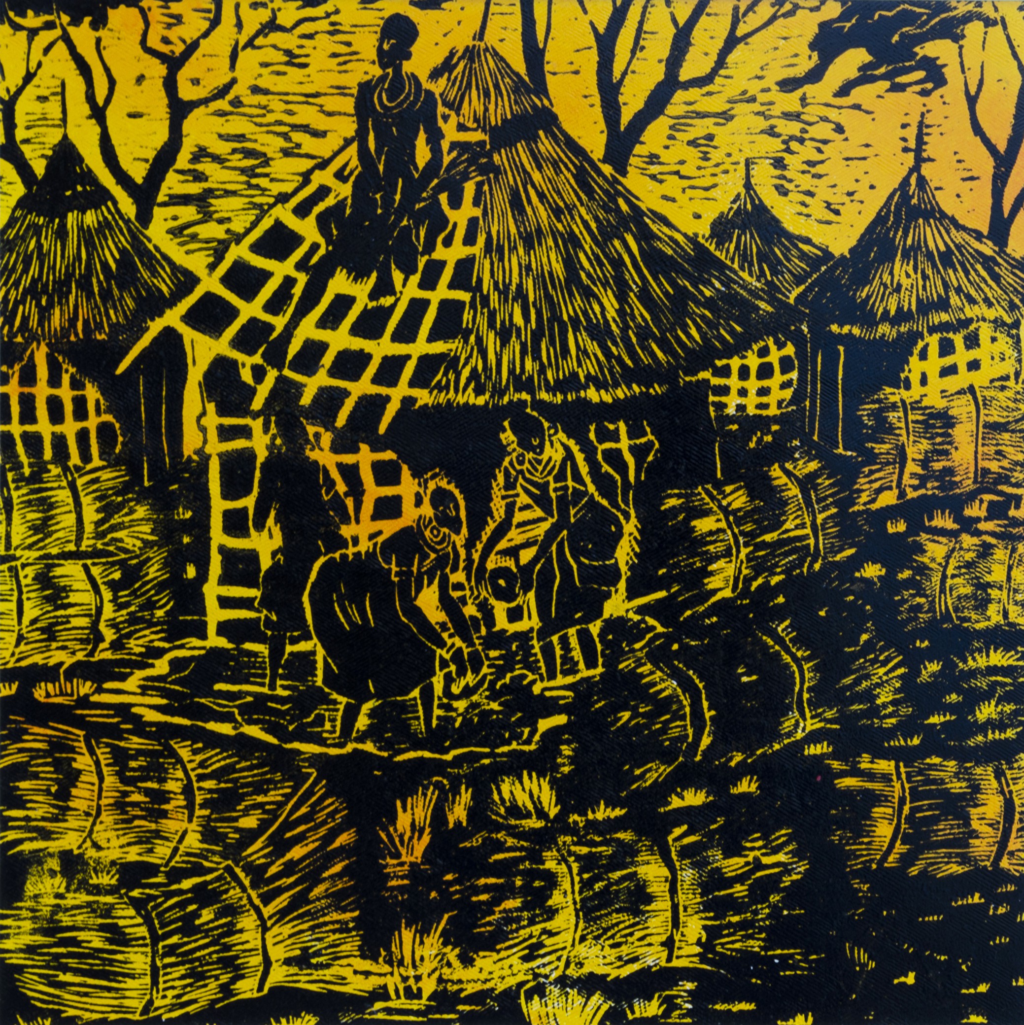 James Mutisya, Thatching James Mutisya, Thatching