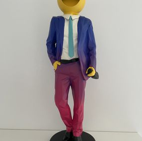 Sculpture, Business Smiley, Ian Philip