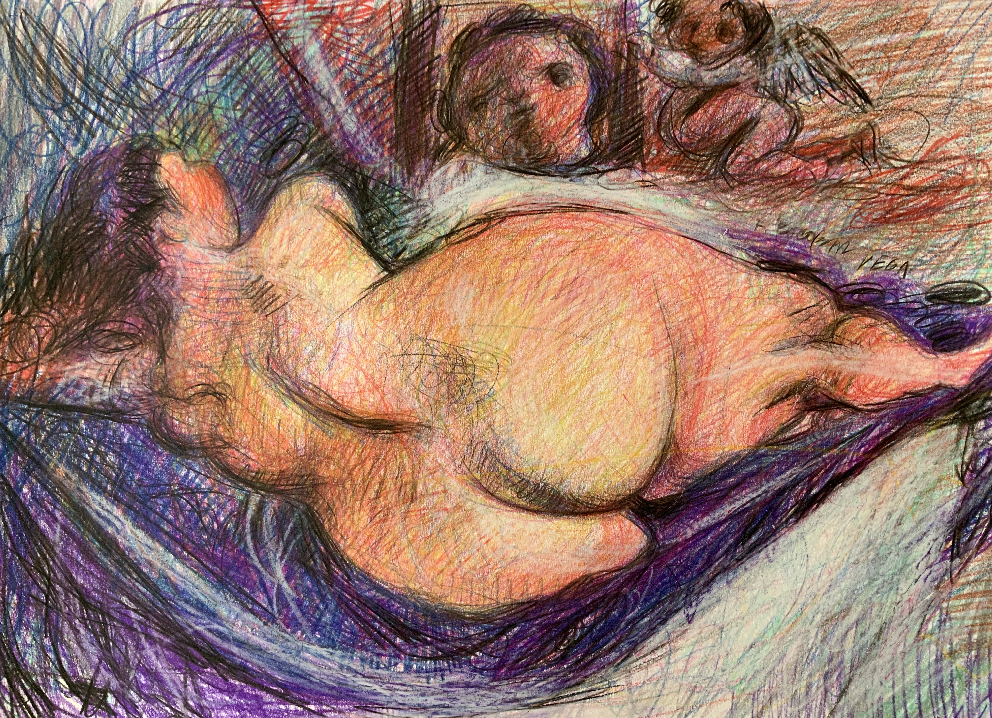 Fredy Escobar Vega, Venus with a mirror I Fredy Escobar Vega, Venus with a mirror I