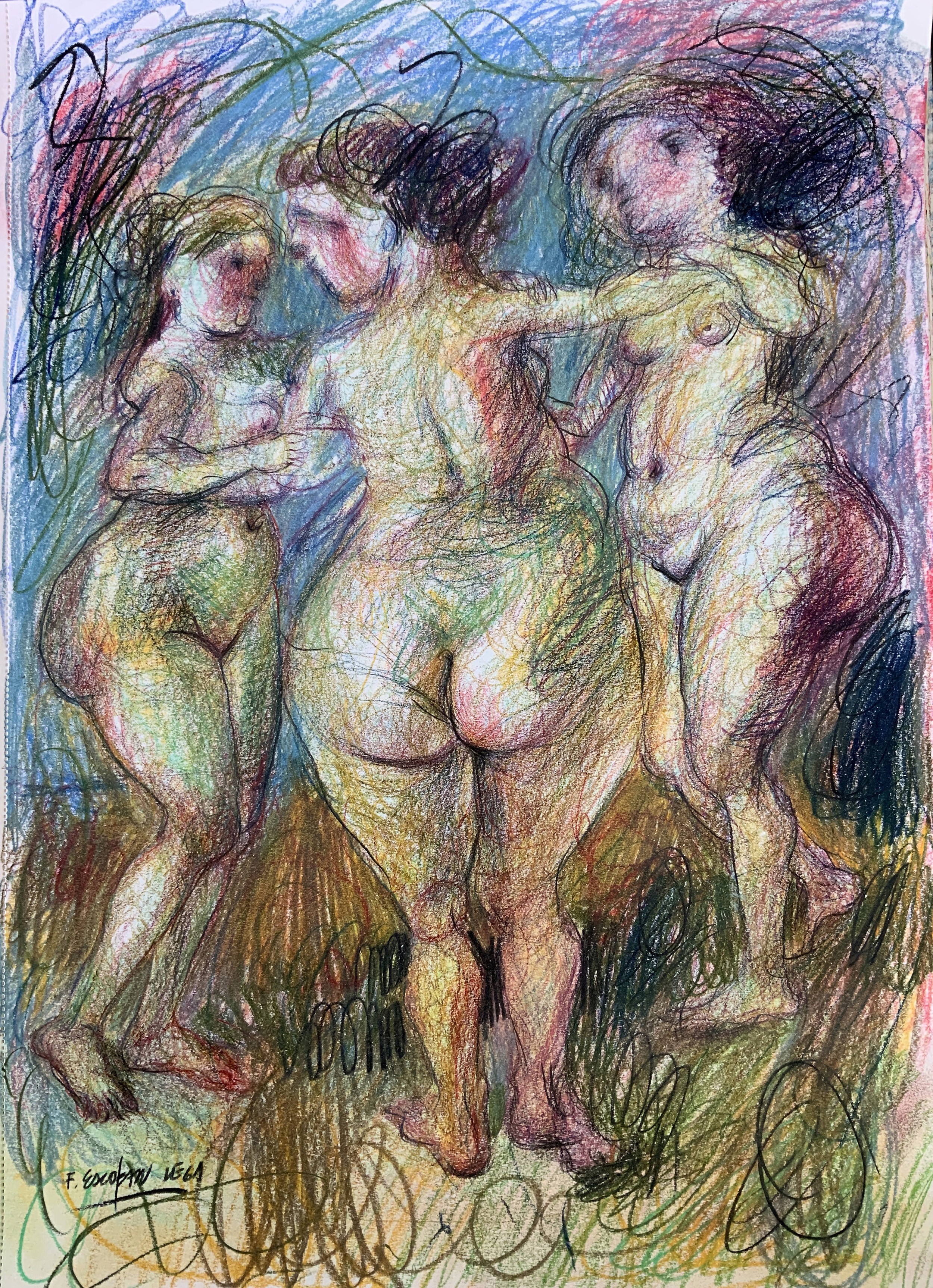 Fredy Escobar Vega, The Three Graces Fredy Escobar Vega, The Three Graces