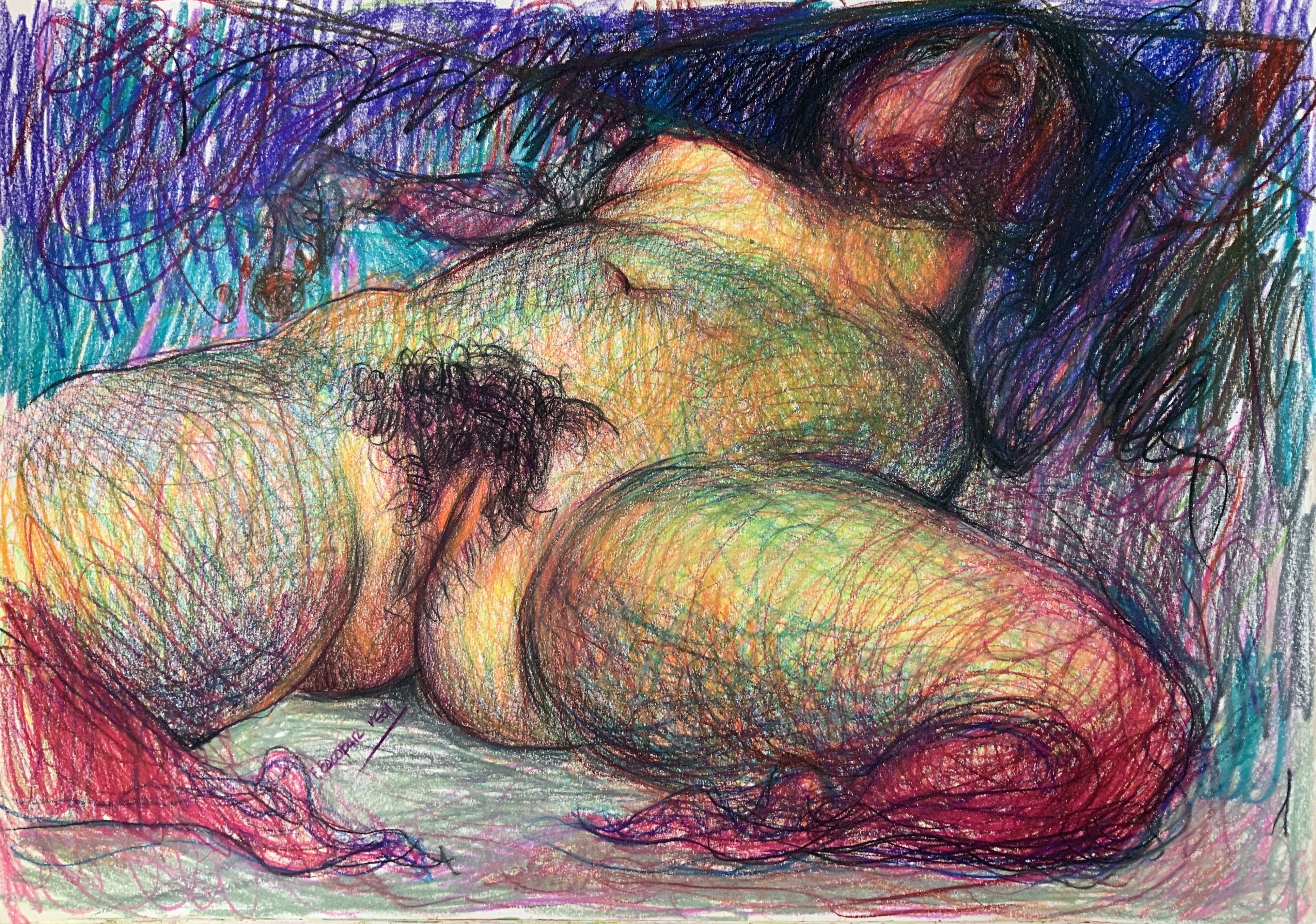 Fredy Escobar Vega, Nude II Fredy Escobar Vega, Nude II