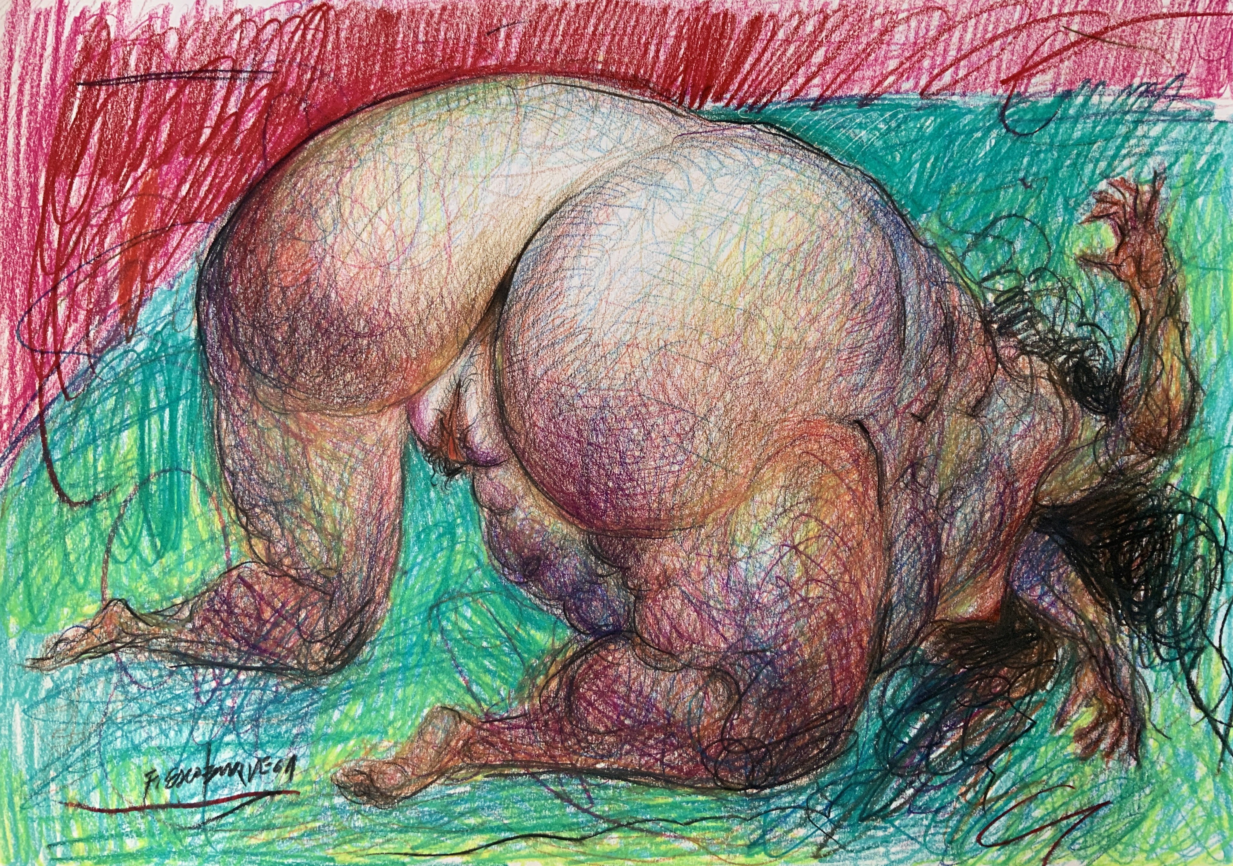 Fredy Escobar Vega, Nude III Fredy Escobar Vega, Nude III