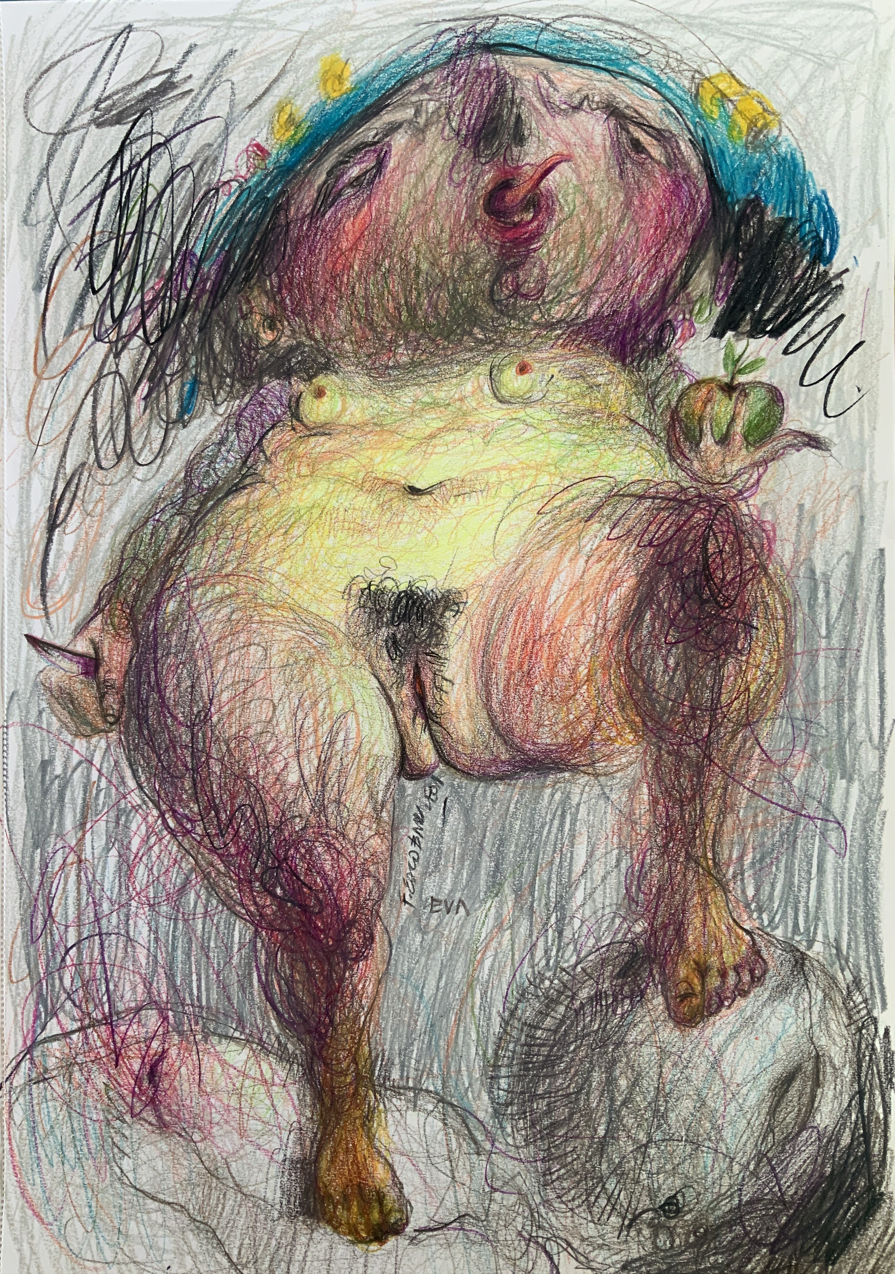 Fredy Escobar Vega, Adam and Eve I Fredy Escobar Vega, Adam and Eve I