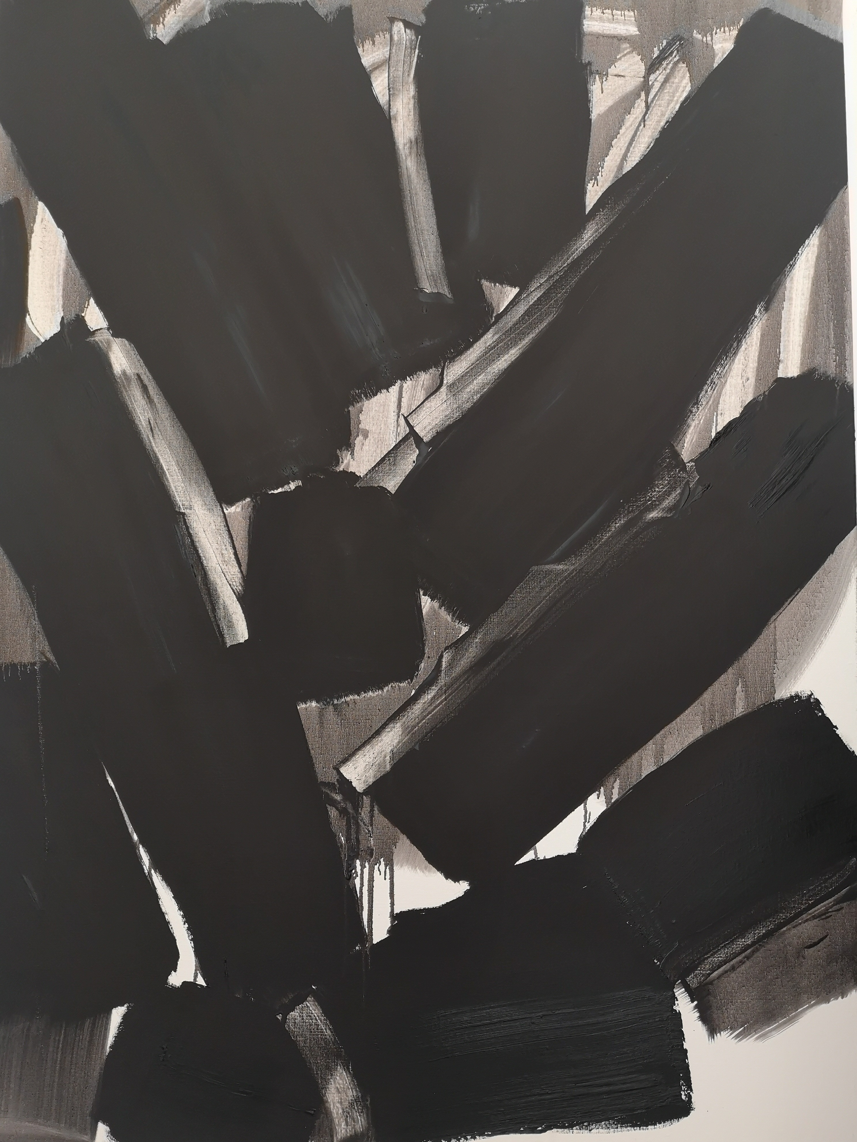 Gauthier Bruel, Hommage à Soulages Gauthier Bruel, Hommage à Soulages